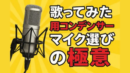 歌ってみた用コンデンサーマイク選びの極意【プロシンガーR!N（rin_gemie）さんに学ぶ】