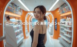 ローソン×KDDIが描く未来のコンビニ革命