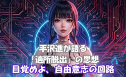 平沢進が語る「適所脱出」の思想｜目覚めよ、自由意志の回路