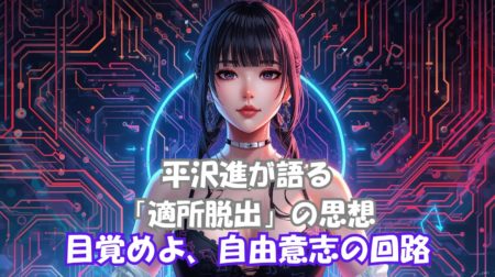 平沢進が語る「適所脱出」の思想｜目覚めよ、自由意志の回路