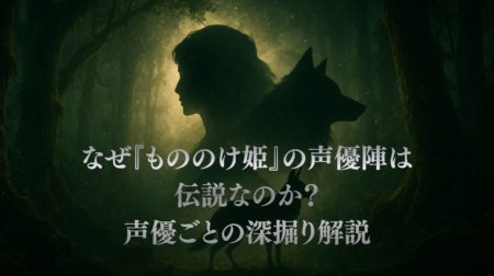 なぜ『もののけ姫』の声優陣は伝説なのか？声優ごとの深掘り解説